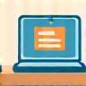 Icon representing online enrollment form